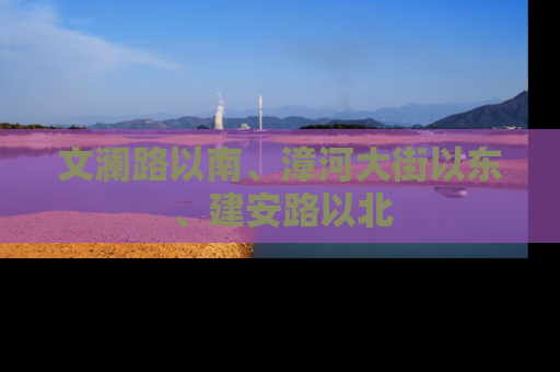 文澜路以南、漳河大街以东、建安路以北