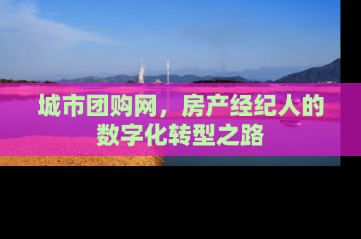 城市团购网，房产经纪人的数字化转型之路