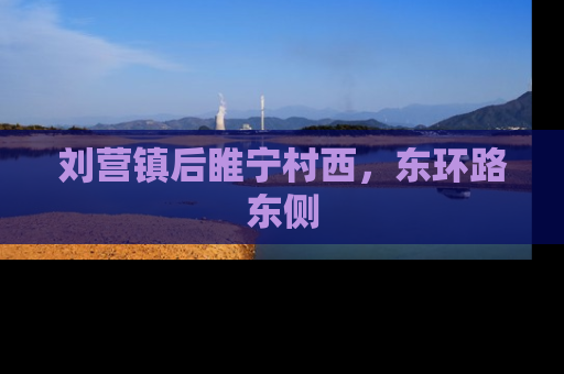 刘营镇后睢宁村西，东环路东侧