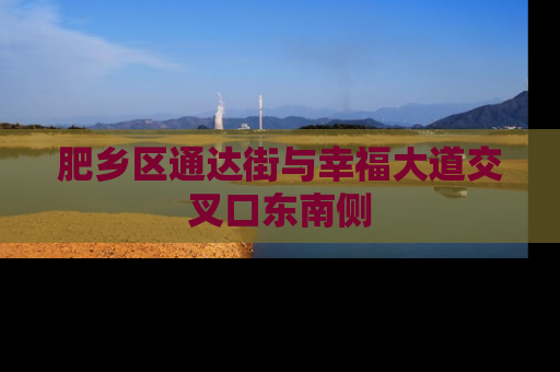 肥乡区通达街与幸福大道交叉口东南侧