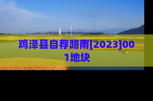 鸡泽县自荐路南[2023]001地块